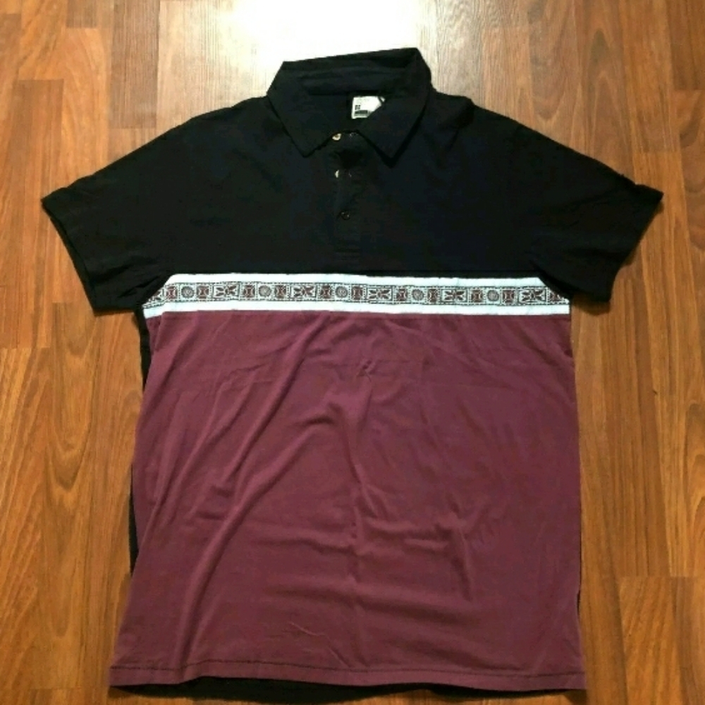 Insight Men's Santa Ana Golf Polo Knit Shirt Black